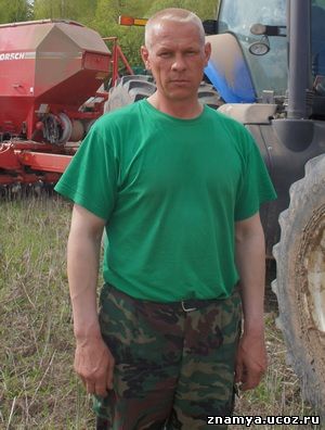 Вячеслав Погудин работает на полях хозяйства третий год.